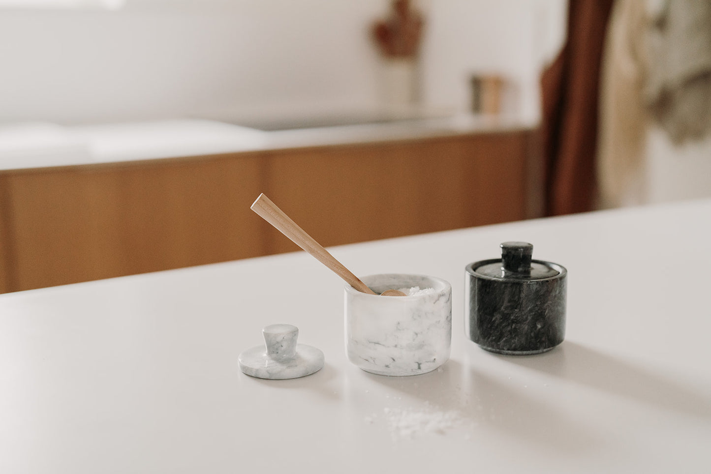 Marble pinch pots
