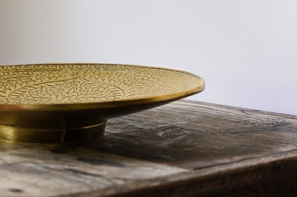 Decorative brass plate